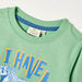 Juniors Dino Print Crew Neck Sweatshirt with Long Sleeves-Sweatshirts-thumbnailMobile-1