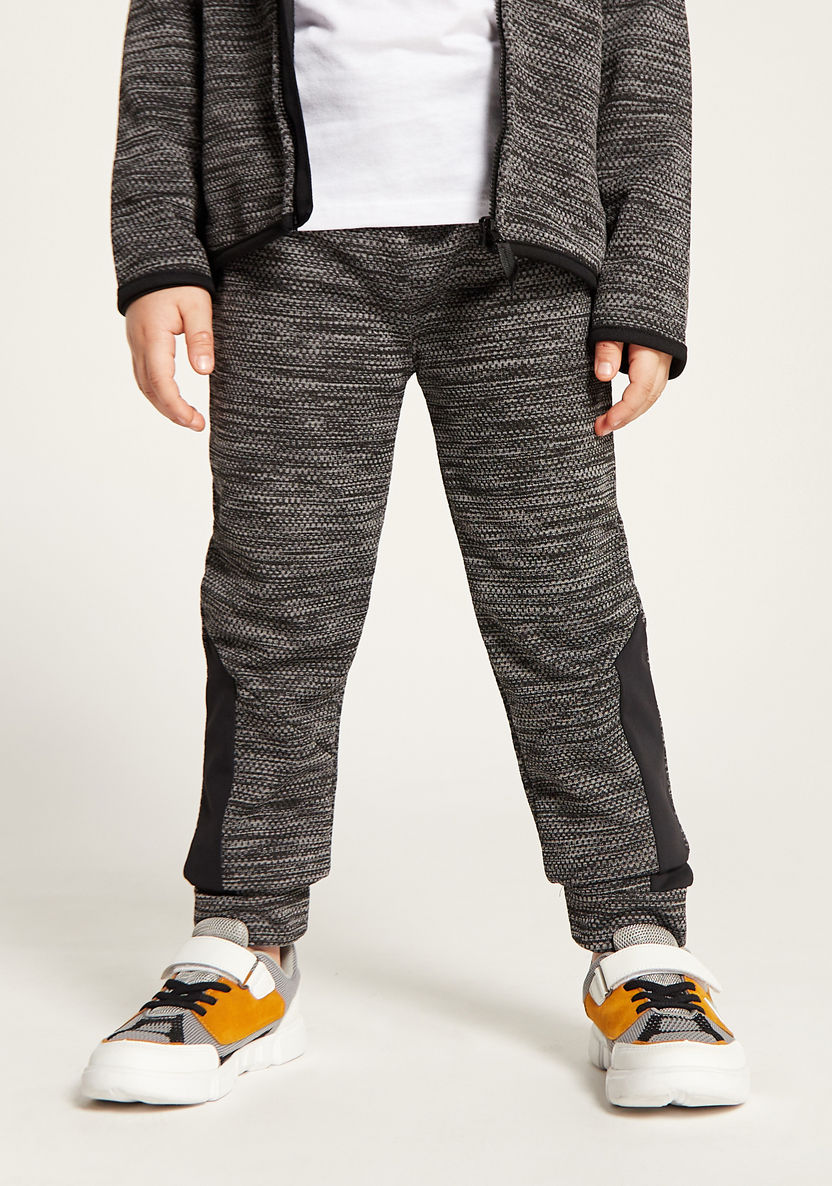 Juniors Textured Jacket and Jog Pants Set-Clothes Sets-image-3
