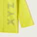 XYZ Typographic Print T-shirt with Crew Neck and Long Sleeves-Tops-thumbnailMobile-1