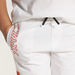 XYZ Embroidered Shorts with Drawstring Closure-Bottoms-thumbnail-2