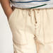 Eligo Solid Mid-Rise Pants with Pockets and Drawstring Closure-Pants-thumbnail-2