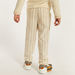 Eligo Striped Pants with Button Closure and Pockets-Pants-thumbnailMobile-3