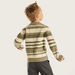 Eligo Striped Crew Neck Pullover with Long Sleeves-Sweaters and Cardigans-thumbnail-3