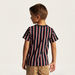 Lee Cooper Striped T-shirt with Crew Neck and Short Sleeves-T Shirts-thumbnail-3