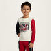 Lee Cooper Printed Long Sleeves Sweatshirt with Crew Neck-Sweatshirts-thumbnailMobile-1
