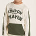 Lee Cooper Printed Crew Neck Pullover with Kangaroo Pocket-Sweatshirts-thumbnail-2