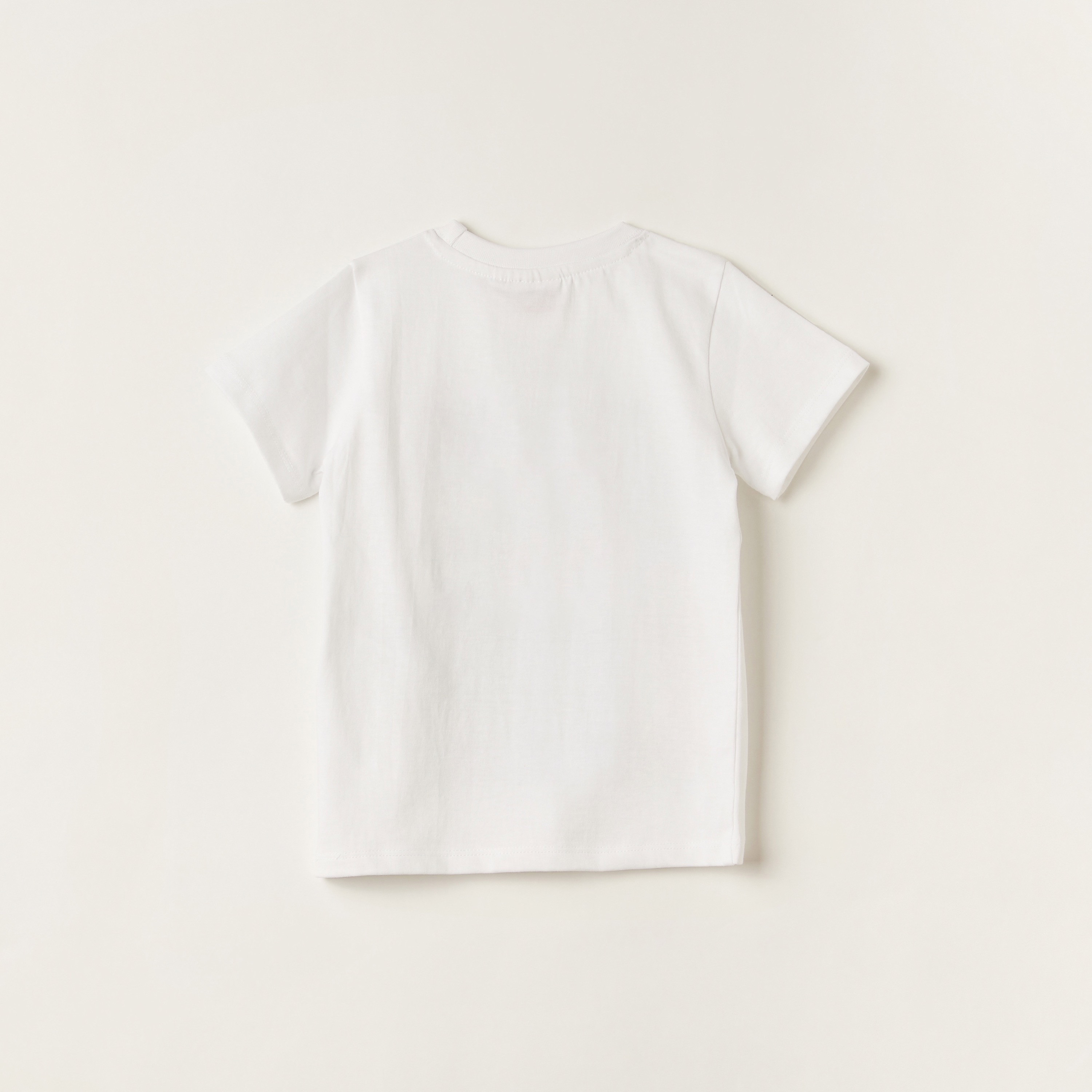 تيشيرت بياقة ضيقة وأكمام قصيرة وطبعات سوبر هيرو-boys-clothing-tshirtsandpolos-image-4