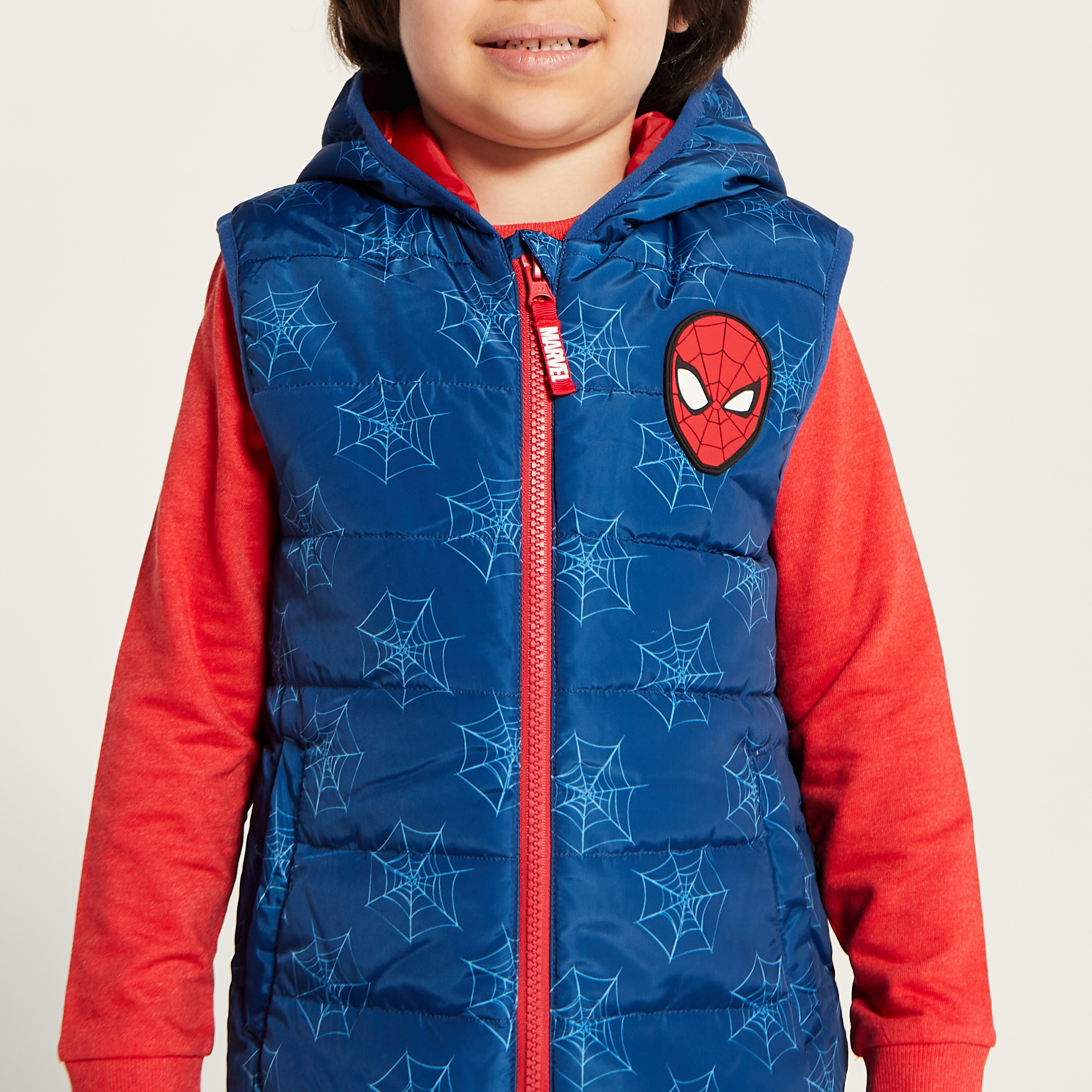 Boys Red Marvel Spider-Man Rain Jacket | Primark