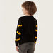 Batman Print Crew Neck Sweater with Long Sleeves-Sweaters and Cardigans-thumbnail-3