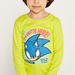 SEGA Sonic The Hedgehog Print T-shirt with Long Sleeves-T Shirts-thumbnail-2