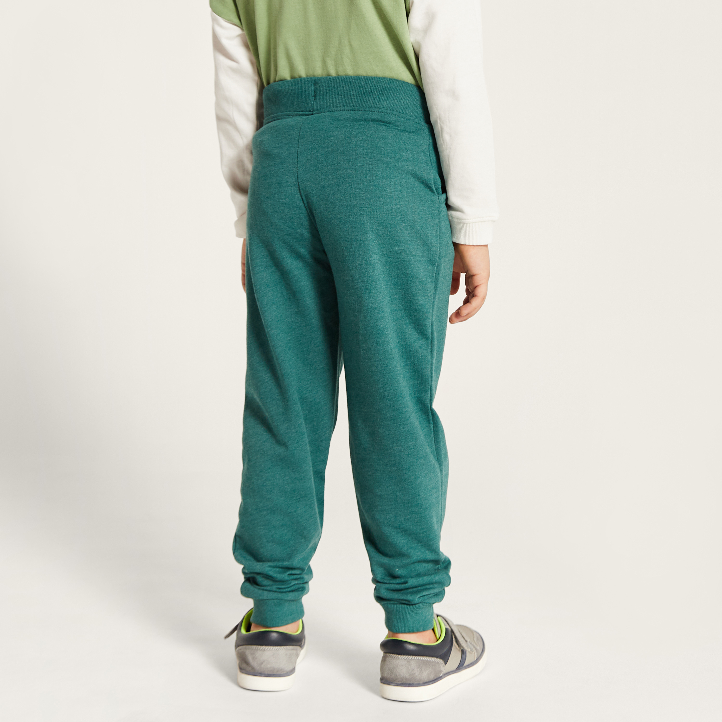 Peanuts Print Joggers with Drawstring Closure and Pockets-boys-clothing-bottoms-joggersandtrackpants-image-4