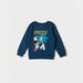 SEGA Sonic the Hedgehog Print Round Neck Pullover with Long Sleeves-Sweatshirts-thumbnail-0