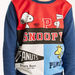 Snoopy Print Sweatshirt with Crew Neck and Long Sleeves-Sweatshirts-thumbnail-2