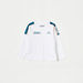 Kappa Logo Detail Crew Neck T-shirt with Long Sleeves-Tops-thumbnailMobile-0