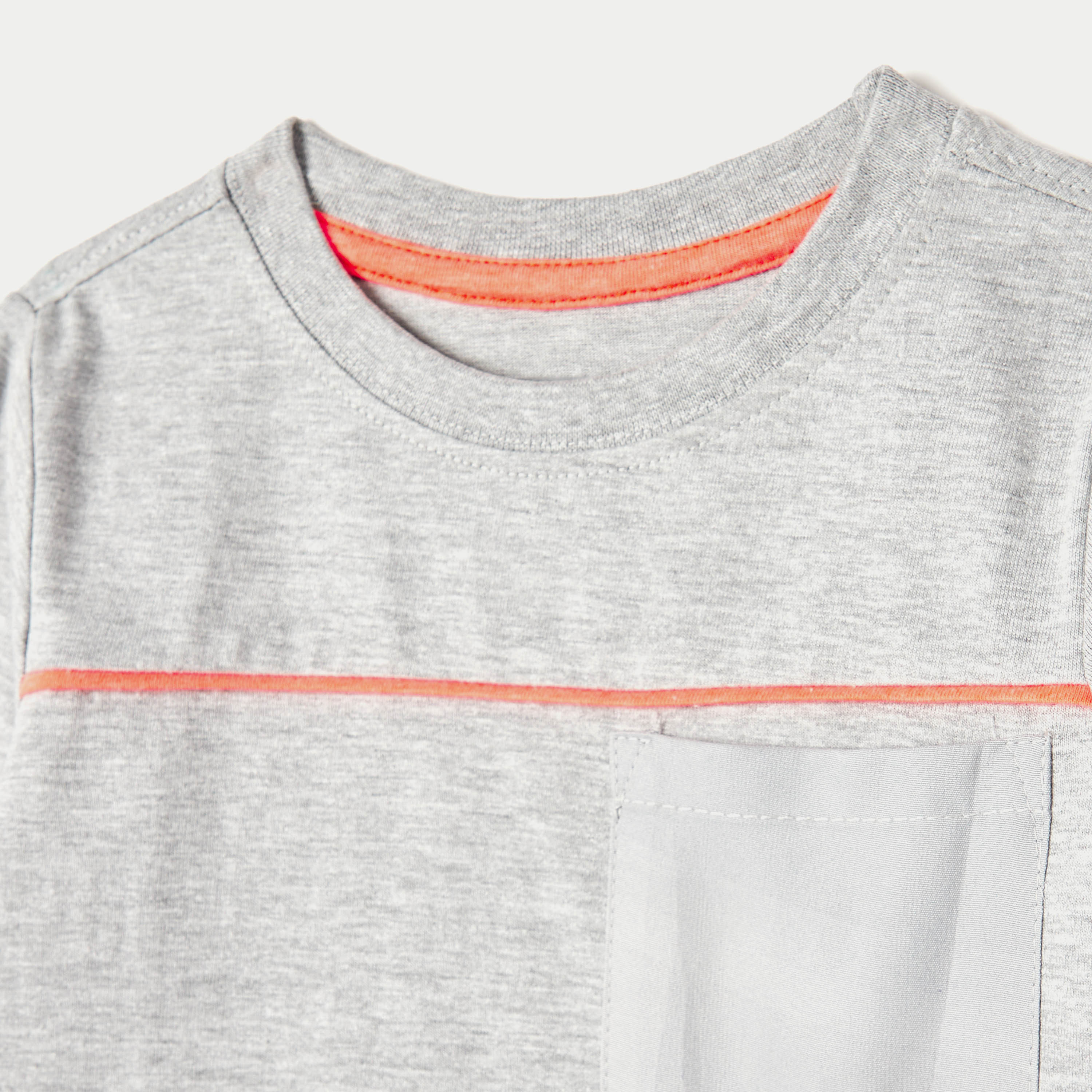 Kappa Solid T-shirt with Crew Neck and Long Sleeves-boys-clothing-tshirtsandpolos-image-5