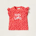 Juniors Printed Sleeveless Top with Ruffles - Set of 2-T Shirts-thumbnail-4