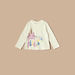 Juniors Printed T-shirt with Round Neck and Long Sleeves-T Shirts-thumbnail-0
