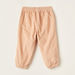 Juniors Corduroy Pants with Elasticised Waistband and Pockets-Pants-thumbnailMobile-2