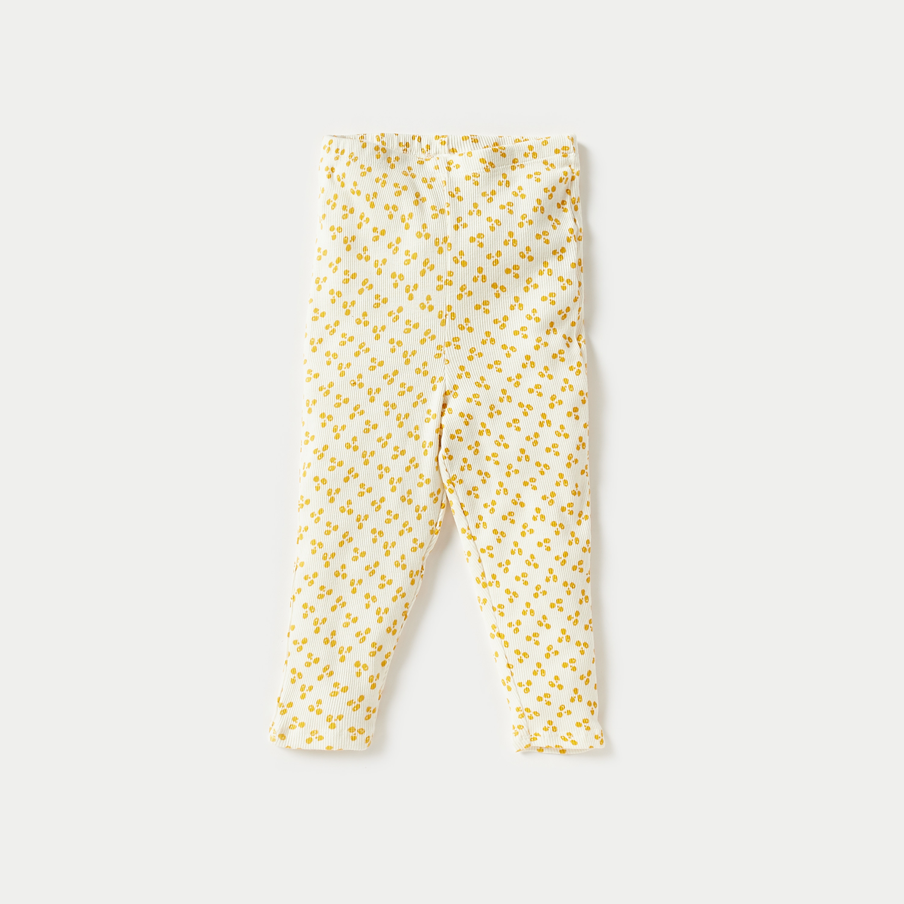 Juniors Printed Leggings with Elasticised Waistband - Set of 2-baby-girls-clothing-bottoms-leggings-image-5