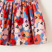 Juniors Floral Print Sleeveless Dress with Round Neck and Zip Closure-Dresses%2C Gowns and Frocks-thumbnailMobile-2