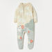 Juniors Printed Romper with Long Sleeves and Button Closure-Rompers%2C Dungarees and Jumpsuits-thumbnailMobile-0