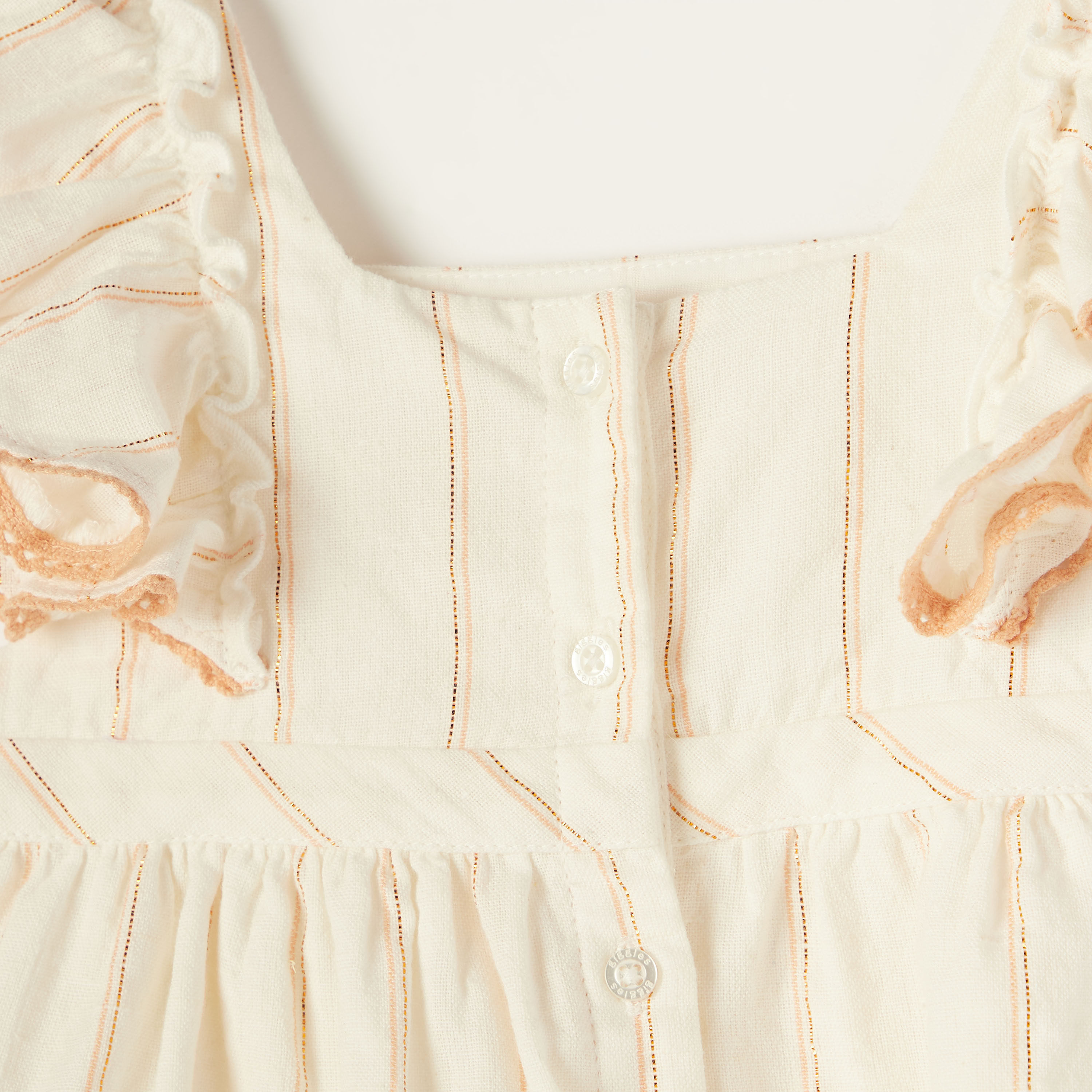 Giggles Embroidered Sleeveless A-line Top with Ruffle Detail-baby-girls-clothing-blousesandshirts-image-4