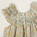 Giggles Floral Print Tiered Dress with Short Sleeves and Ruffle Detail-Dresses%2C Gowns and Frocks-thumbnail-3