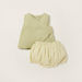 Giggles Textured Sleeveless Top and Shorts Set-Clothes Sets-thumbnail-0