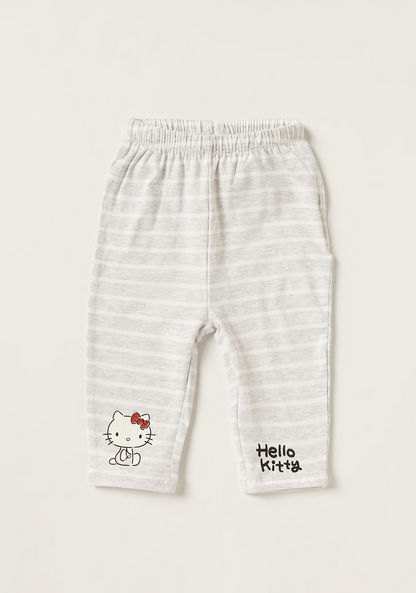 Sanrio Hello Kitty Print Legging with Elasticated Waistband - Set of 2