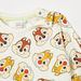 Chip 'n' Dale Print Dress with Long Sleeves and Button Closure-Dresses%2C Gowns and Frocks-thumbnail-1