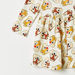 Chip 'n' Dale Print Dress with Long Sleeves and Button Closure-Dresses%2C Gowns and Frocks-thumbnailMobile-3