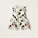 Minnie Mouse Print Sleeveless Dress with Ruffles - Set of 2-Dresses%2C Gowns and Frocks-thumbnail-3