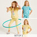 Juniors Printed Short Sleeve T-shirt - Set of 2-Multipacks-thumbnail-0
