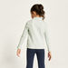 Juniors Solid Turtle Neck Top with Long Sleeves-T Shirts-thumbnail-4