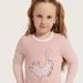 Juniors Striped T-shirt with Round Neck and Long Sleeves-T Shirts-thumbnailMobile-2