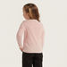 Juniors Striped T-shirt with Round Neck and Long Sleeves-T Shirts-thumbnail-3
