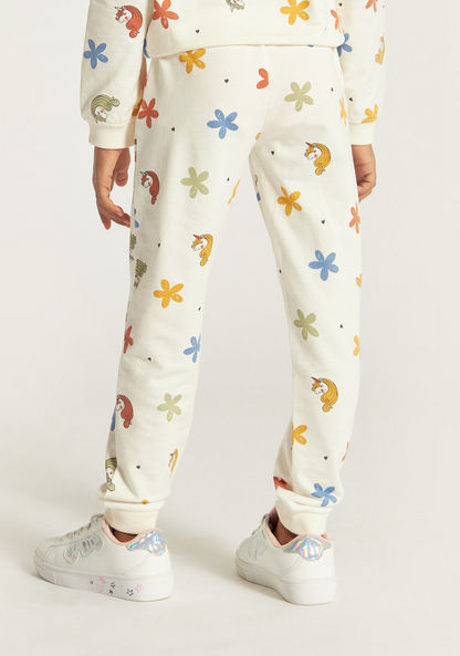 Juniors Printed Joggers with Pockets