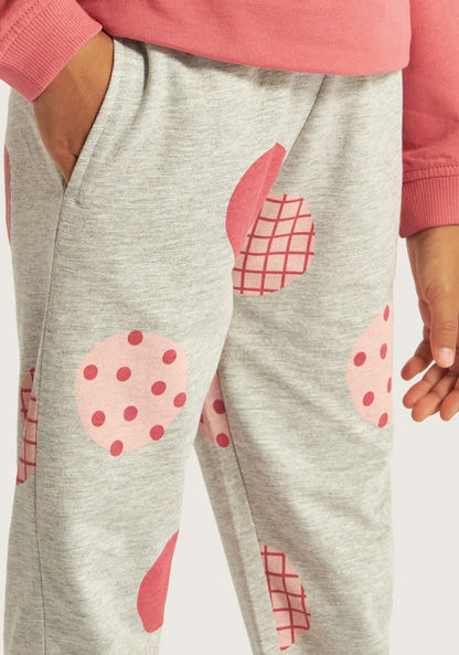 Juniors Printed Joggers with Pockets