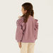 Juniors Bunny Applique Sweatshirt with Ruffle Detail and Long Sleeves-Sweaters and Cardigans-thumbnailMobile-4