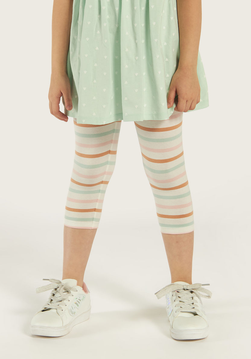 Juniors All-Over Printed Dress and Leggings Set-Clothes Sets-image-3