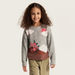 Juniors Textured Pullover with Crew Neck and Long Sleeves-Sweaters and Cardigans-thumbnail-1