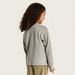 Juniors Textured Pullover with Crew Neck and Long Sleeves-Sweaters and Cardigans-thumbnail-3