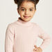Juniors Textured Turtle Neck Sweater with Long Sleeves-Sweaters and Cardigans-thumbnail-3