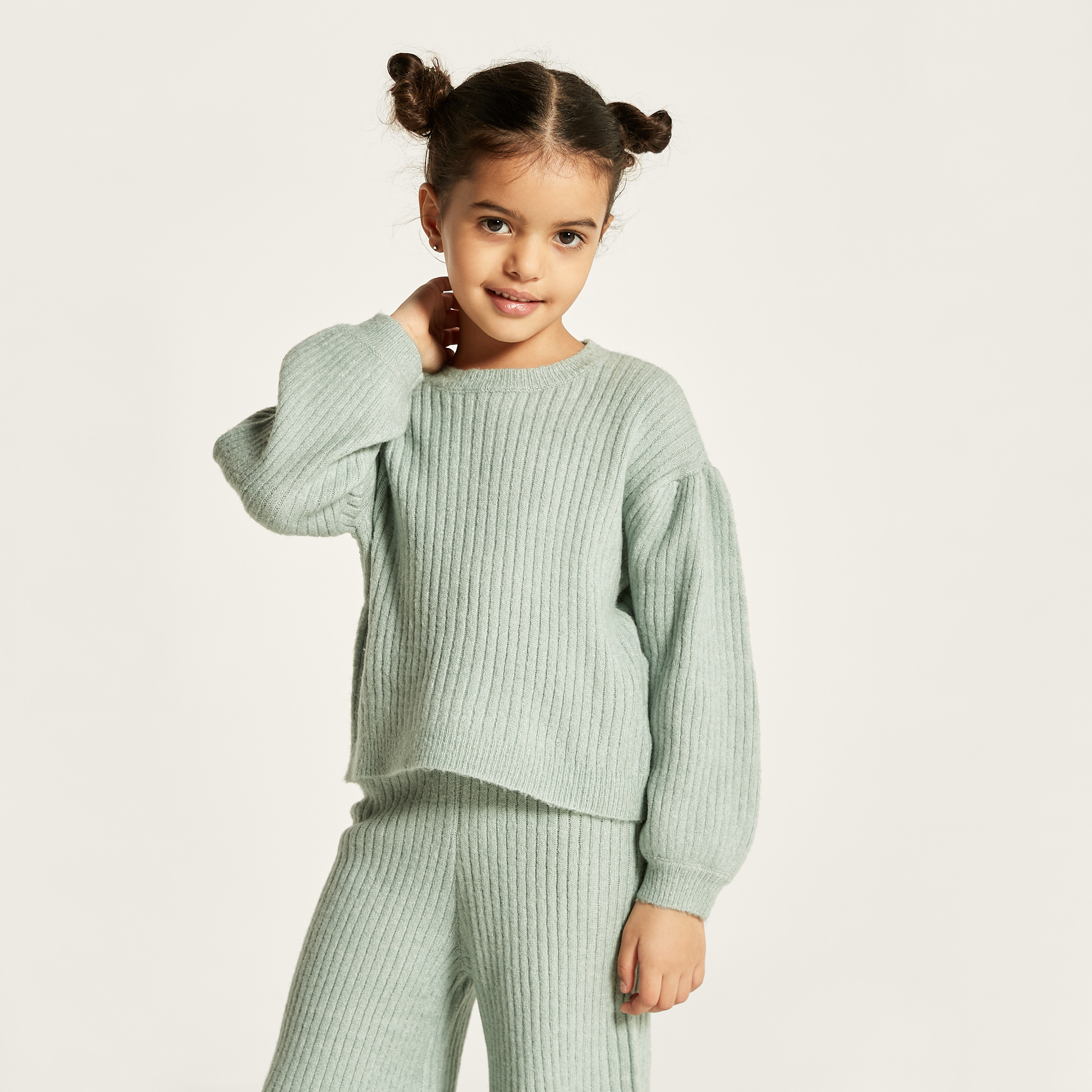 Juniors Ribbed Pullover and Jog Pants Set-baby-girls-clothing-setsandcoords-image-3
