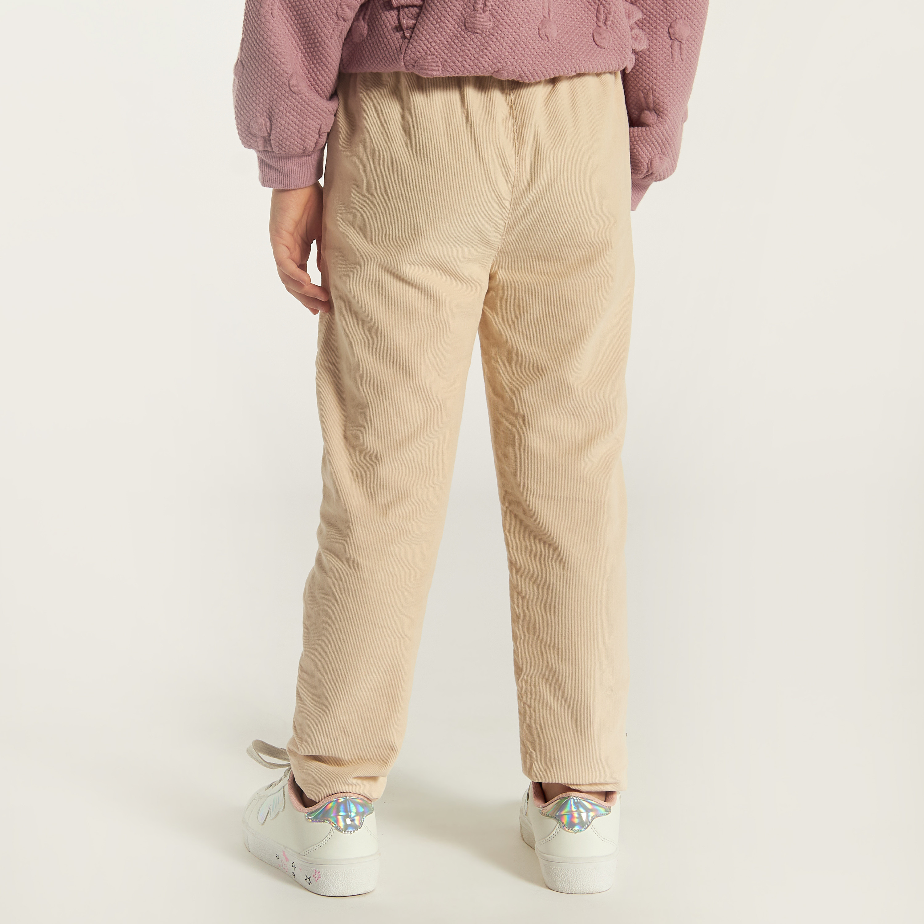 Eligo Solid Pants with Drawstring Closure and Pockets-girls-clothing-bottoms-trousers-image-5