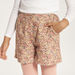 Eligo Floral Print Shorts with Semi-Elasticated Waistband and Pockets-Shorts-thumbnail-2