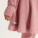 Kappa Solid A-line Skirt with Elasticated Waistband-Bottoms-thumbnailMobile-2