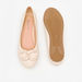 Little Missy Applique Detail Round Toe Ballerina Shoes-Girl%27s Ballerinas-thumbnailMobile-3
