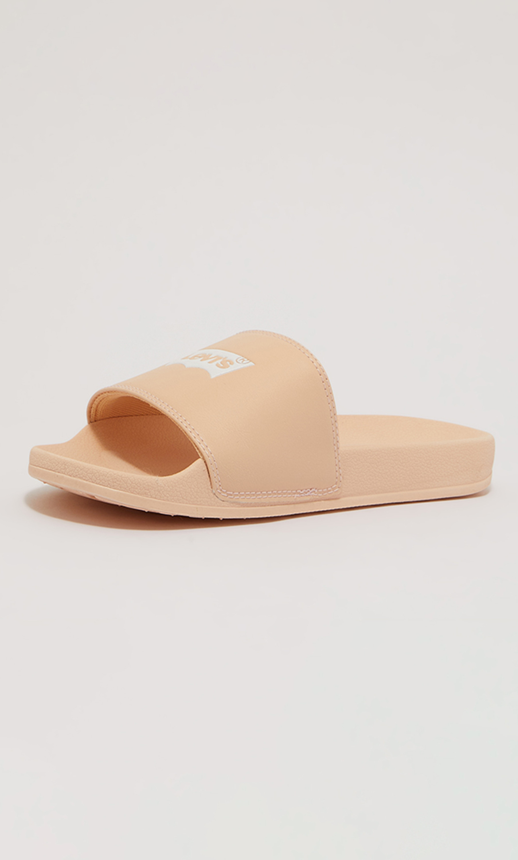 Levi's Women Peach Logo Open Toe Sliders-women-shoes-flipflopsandslides-image-2