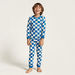 Juniors Printed Round Neck T-shirt and Pyjamas - Set of 2-Clothes Sets-thumbnail-4
